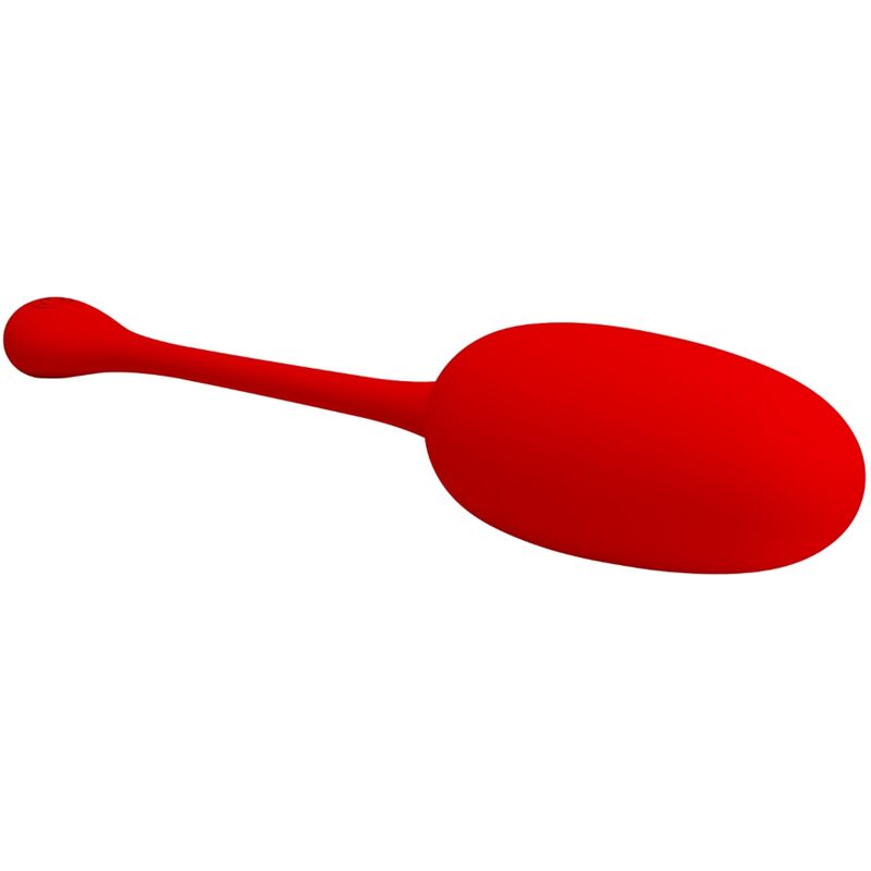 PRETTY LOVE - KNUCKER HUEVO RECARGABLE VIBRADOR ROJO