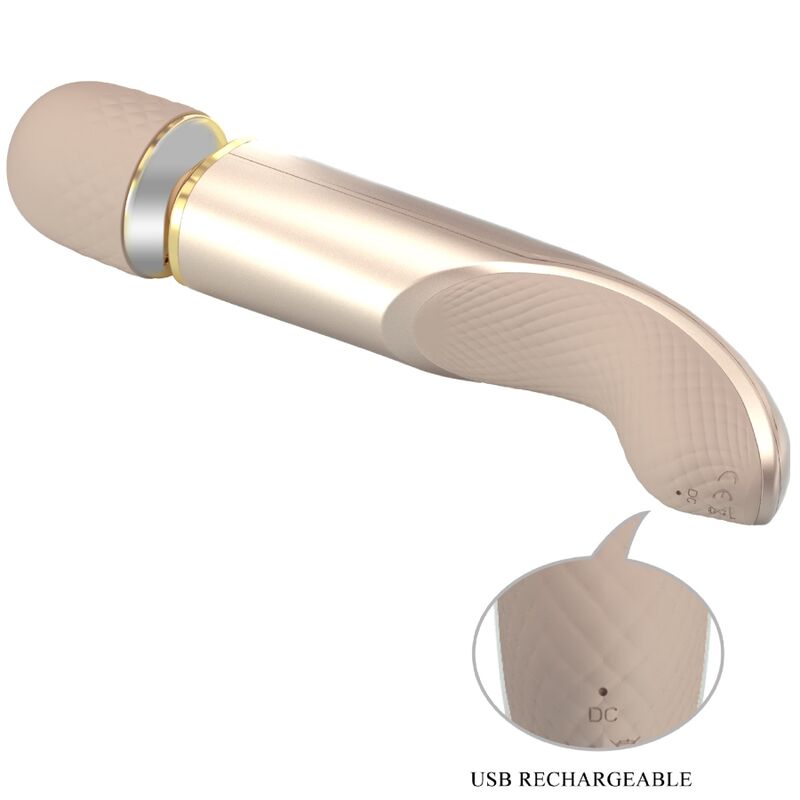 MOOIE LIEFDE - MASAJEADOR 7 MODOS VIBRACION CHAMPAGNE