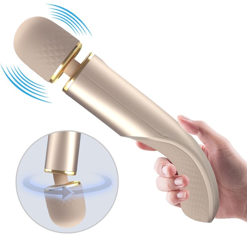 MOOIE LIEFDE - MASAJEADOR 7 MODOS VIBRACION CHAMPAGNE