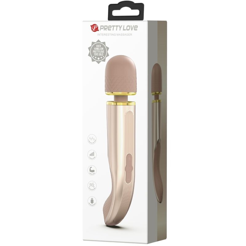 MOOIE LIEFDE - MASAJEADOR 7 MODOS VIBRACION CHAMPAGNE