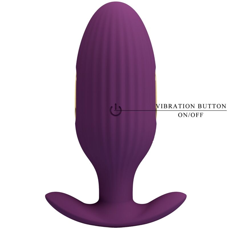 PRETTY LOVE - JEFFERSON PLUG ANALE CONTROLE DOOR APP LILA