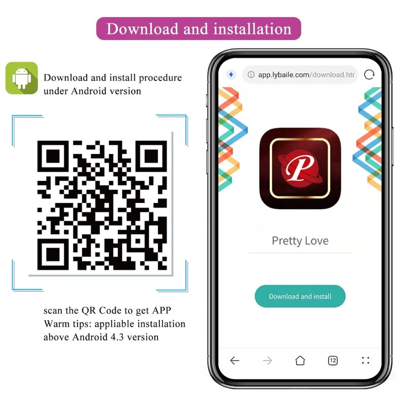 PRETTY LOVE - JEFFERSON PLUG ANALE CONTROLE DOOR APP LILA