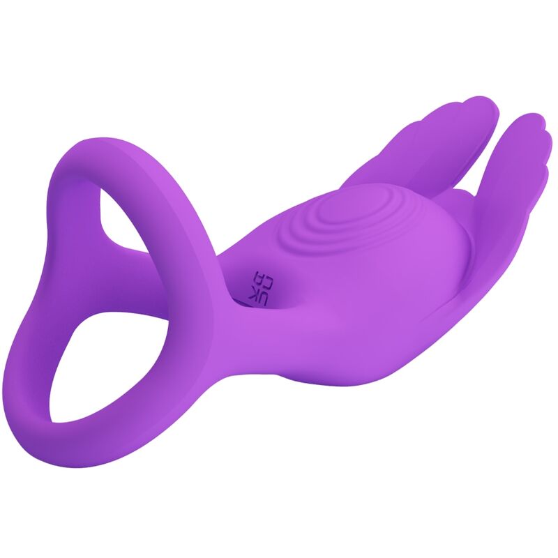 MOOIE LIEFDE - SILAS ANILLO VIBRADOR 7 VIBRACIONES SILICONA LILA
