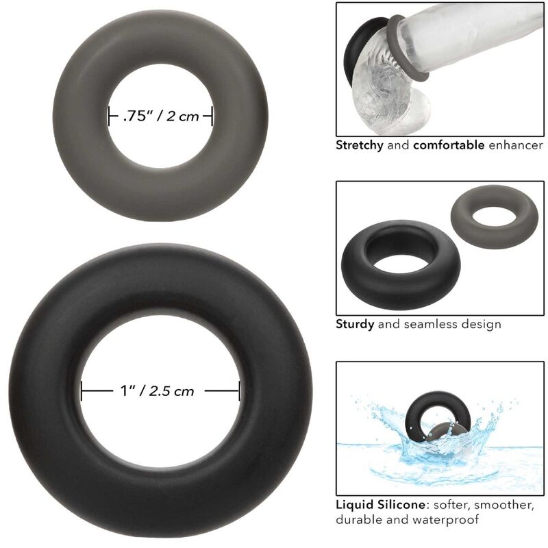 Set de 2 anneaux péniens Alpha Prolong