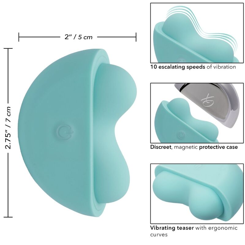 CALEXOTICS - OVATION APPLAUSE ESTIMULATOR GREEN AGUA