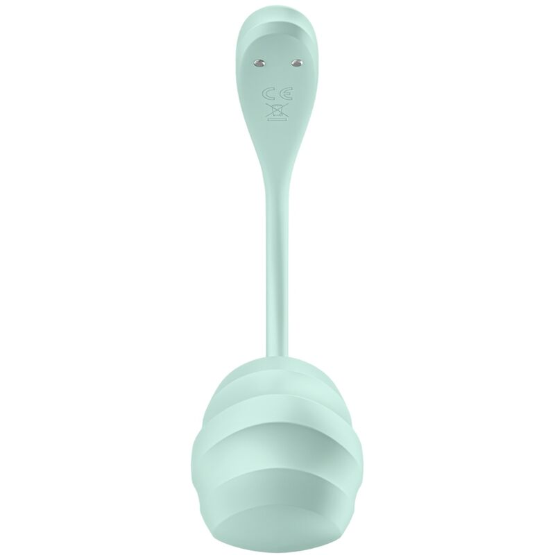 Satisfyer – Application gratuite stimulateur de point g pétale lisse vert d'eau