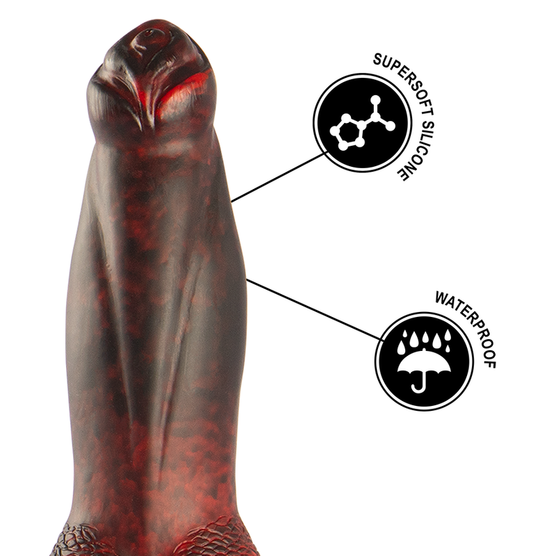 EPIC - PROMETHEUS DILDO TITAN IN LLAMAS RECARGABLE CONTROL REMOTO