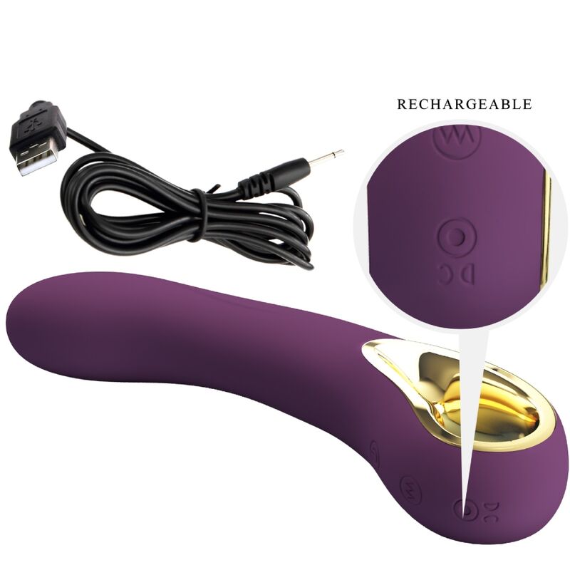 PRETTY LOVE - ETHAN RECHARGEABLE VIBRADOR LILA