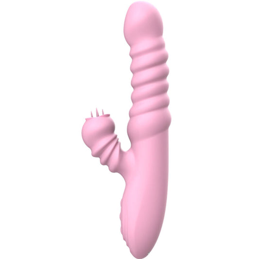ARMONY - MULTIFUNCTIONELE VIBRADOR MET LENGTE ESTIMULADORA EFFECTO CALOR ROSA