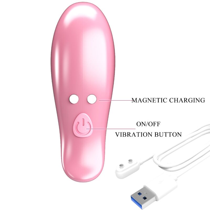 MOOIE LIEFDE - BLAD PINZAS VIBRATORIAS PARA PEZONES ROSA
