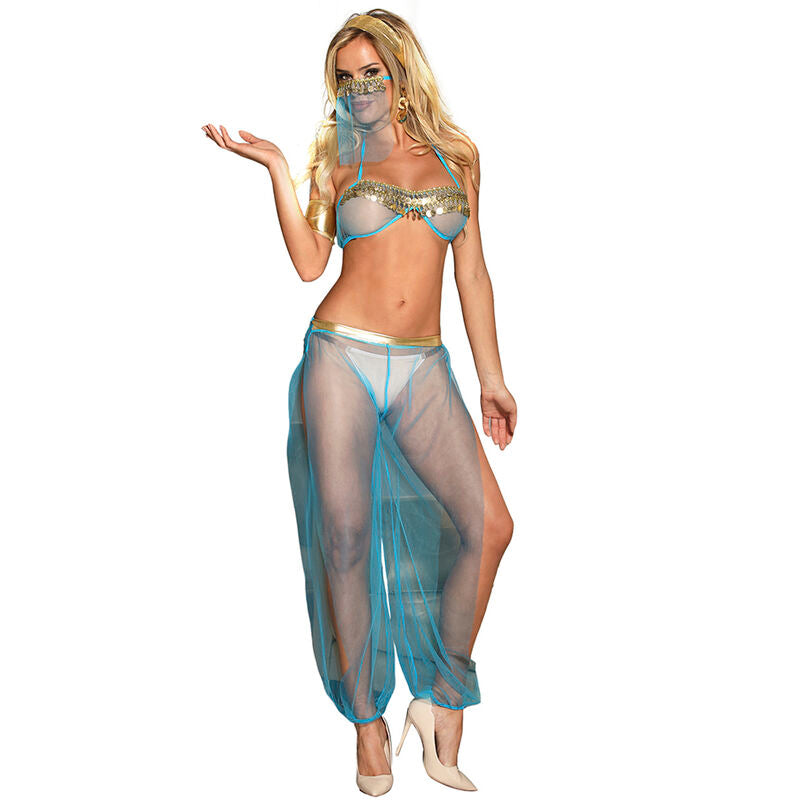 Subblime – Ensemble lingerie bleu style indien