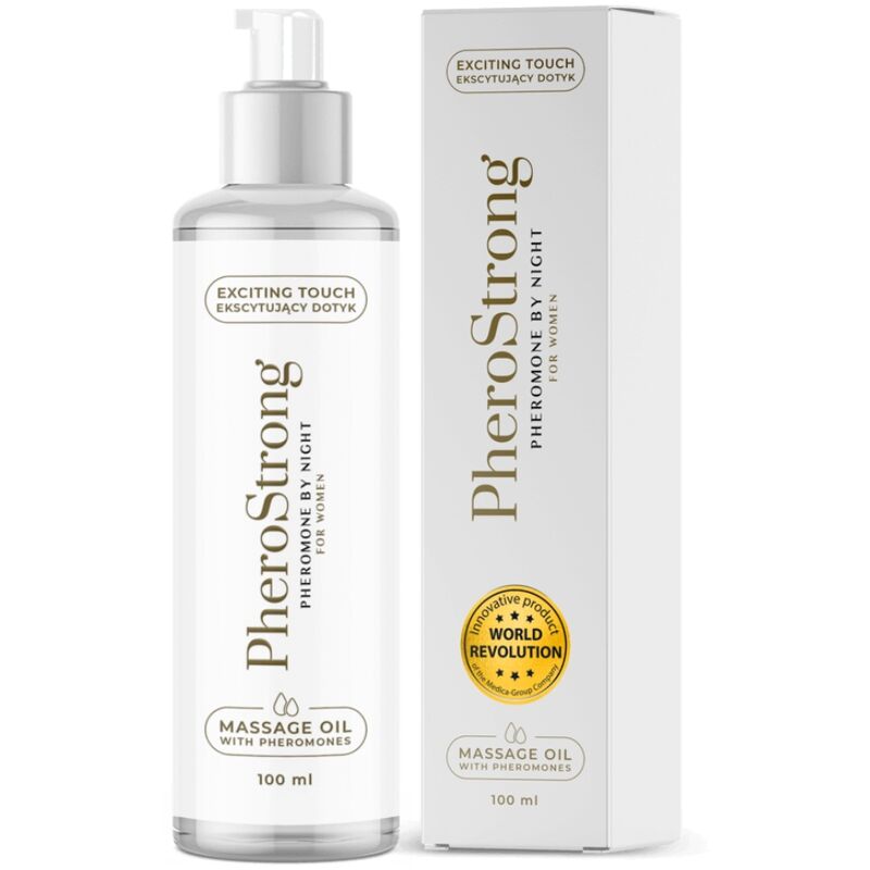 PheroStrong – Huile de massage de nuit pour femme 100 ml