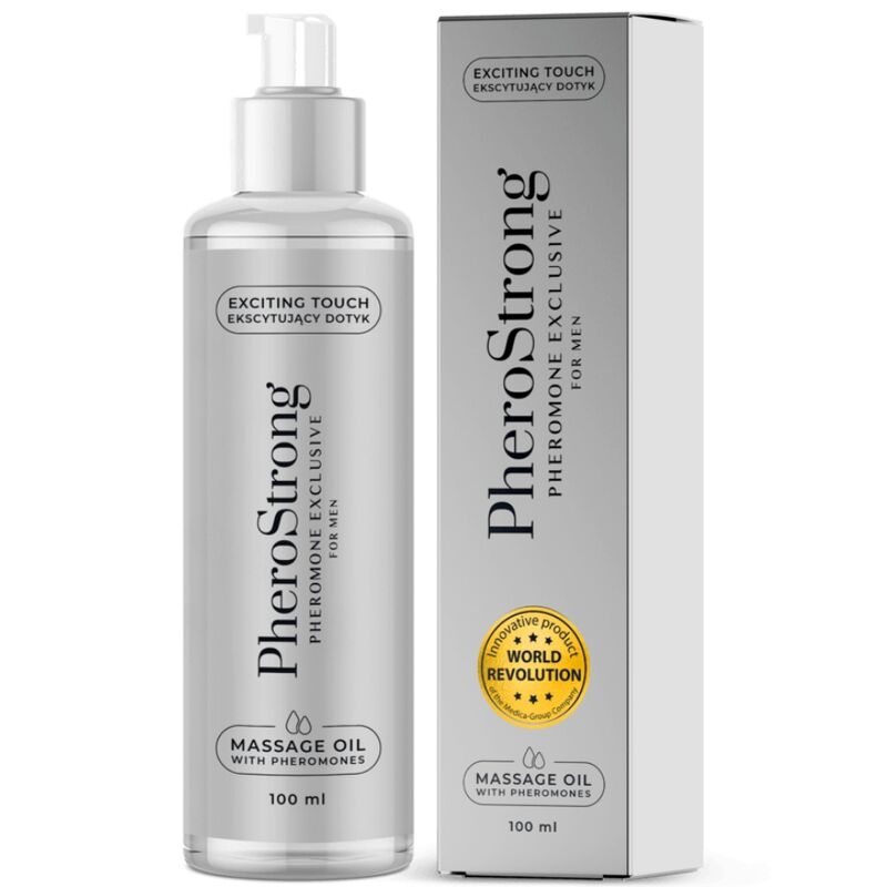 PheroStrong – Huile de massage exclusive pour hommes 100 ml