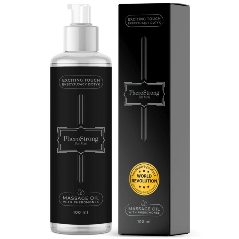 PheroStrong – Huile de massage pour hommes 100 ml