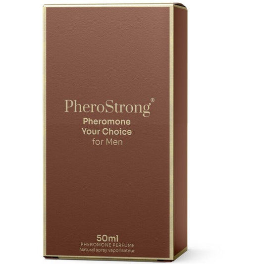 PHEROSTRONG - PERFUME CON FEROMONAS YOUR CHOICE FOR MEN 50 ML