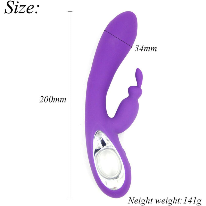 Armony – Vibrateur anneau de tirage bella violet rabbit
