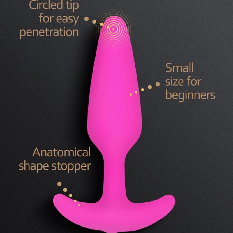 G-VIBE - GPLUG PLUG ANALE VIBRADOR XS FUCSIA