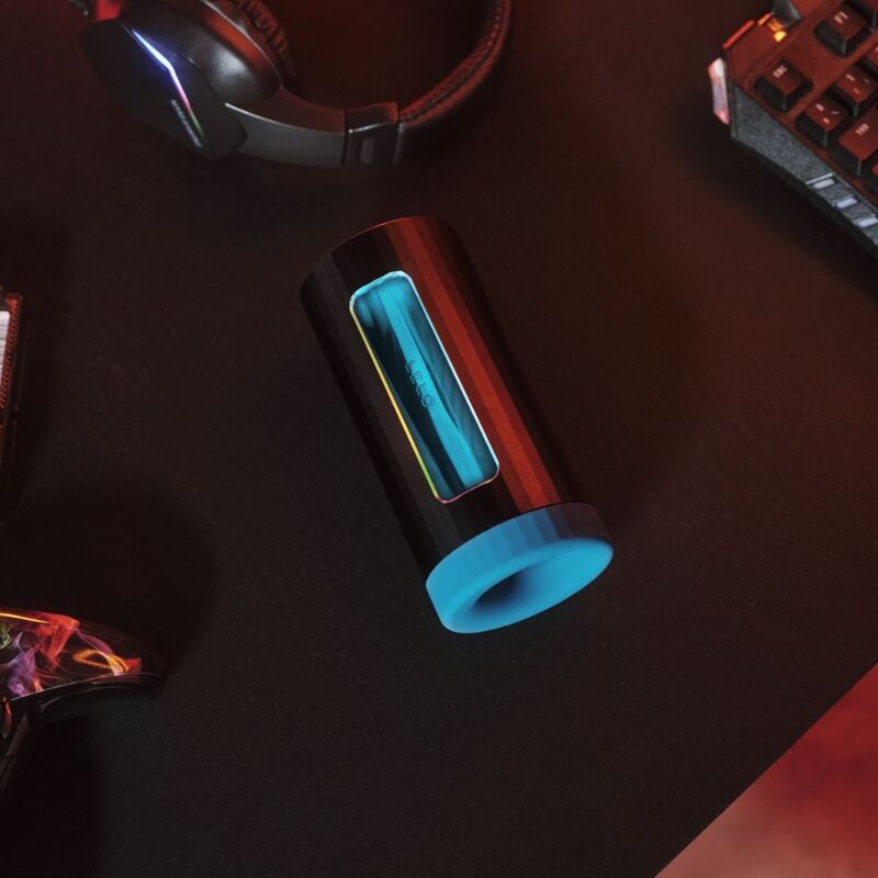LELO - F1S V3 MASTURBADOR MASCULINO GREEN AZULADO