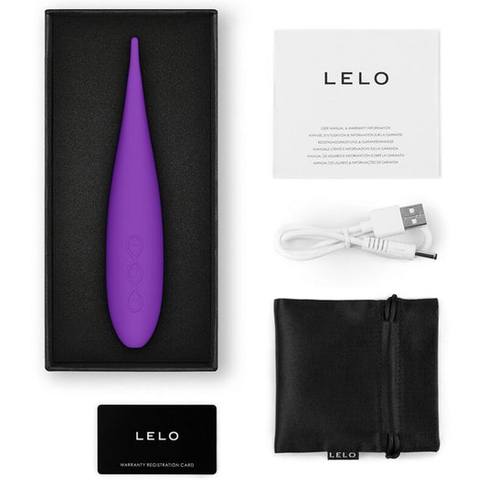 LELO - DOT TRAVEL ESTIMULATOR BY CLÍTORIS MORADO