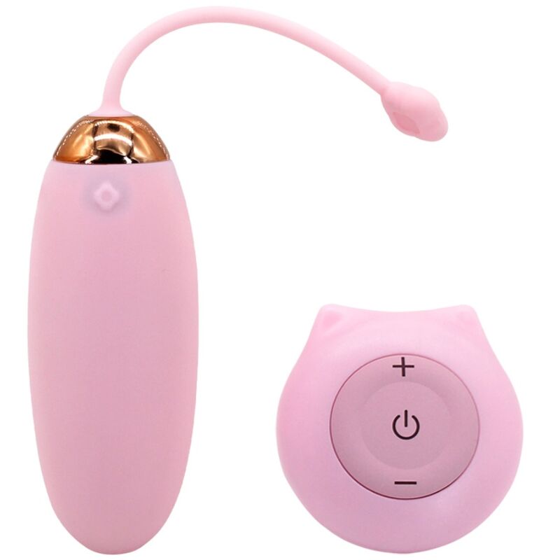 Armony – Kitty fun egg vibrateur télécommande 10 vibrations rose