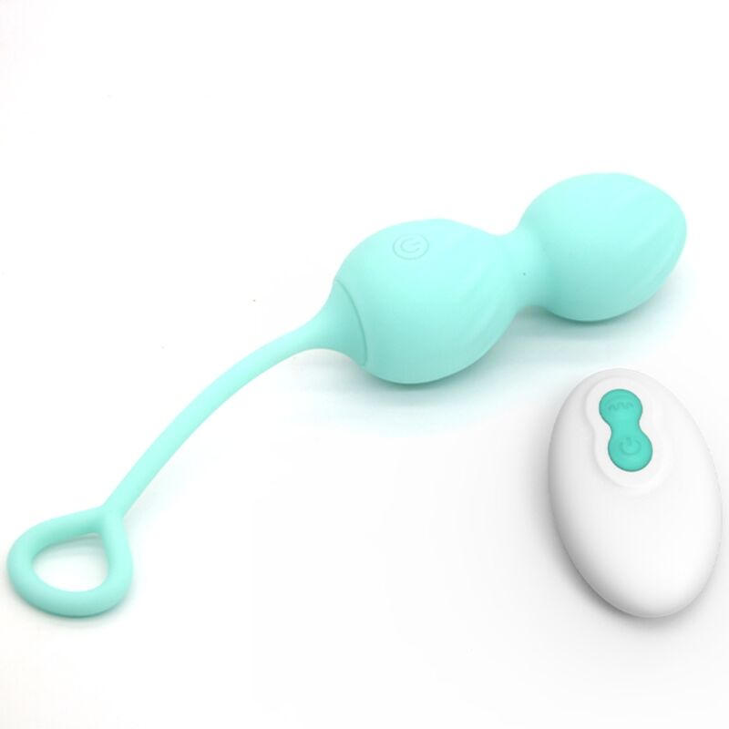 Armony – Blossoms télécommande de vibration d'haltère vaginale 10 vibrations vert