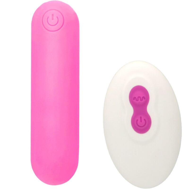 ARMONY - SPLASH JOLINE BALA VIBRADORA SILICONA CONTROL REMOTO 10 VIBRACIONES 65 X 15 CM PINK
