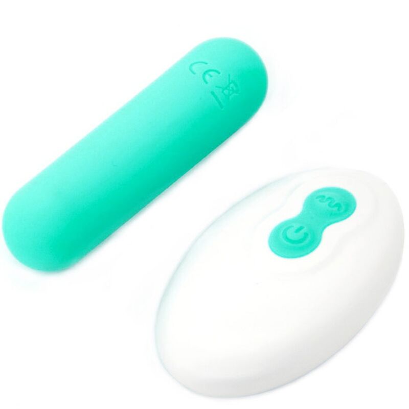 ARMONY - SPLASH JOLINE BALA VIBRADORA SILICONE CONTROL REMOTO 10 VIBRACIONES 65 X 15 CM GREEN