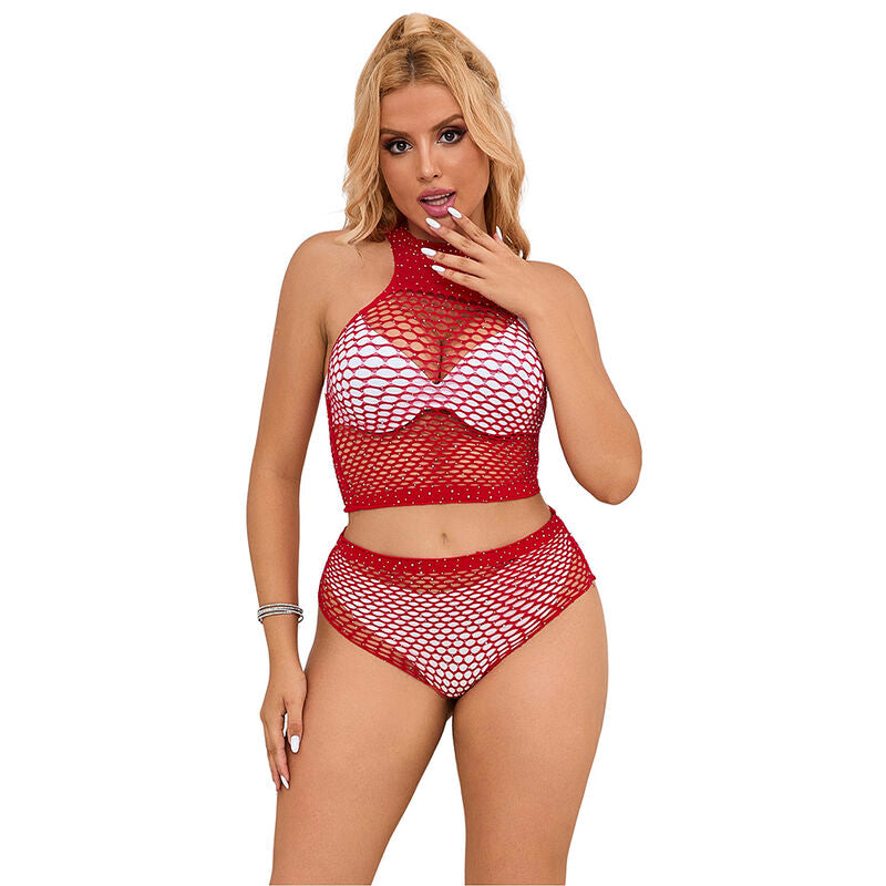 Subblime – 952402 ensemble resille avec losanges roses taille unique