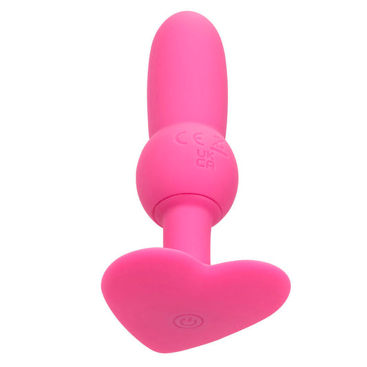 CALEXOTICS - FIRST TIME SONDE ANAL PLUG PERLÉE 10 VIBRATIONS ROSE