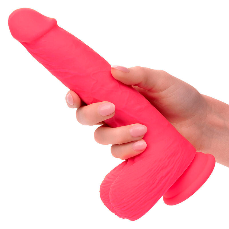 CALEXOTICS - STUDS VIBRADOR REALISTICO 10 VIBRACIONES Y ROSA