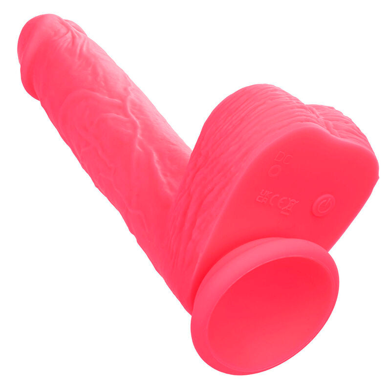 CALEXOTICS - STUDS VIBRADOR REALISTICO 10 VIBRACIONES Y ROSA