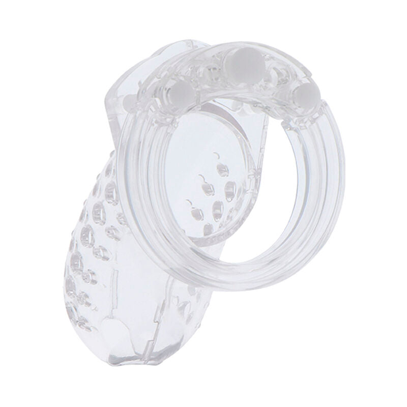 HIDDEN DESIRE - EXTREME JAULA DE CASTIDAD ACRÍLICA ADJUSTABLE TRANSPARENT