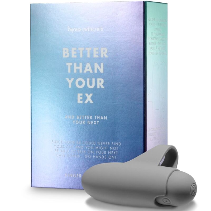 JEWELRY - BETTER THAN YOUR EX BALA VIBRADORA 10 VIBRACIONES GRAY