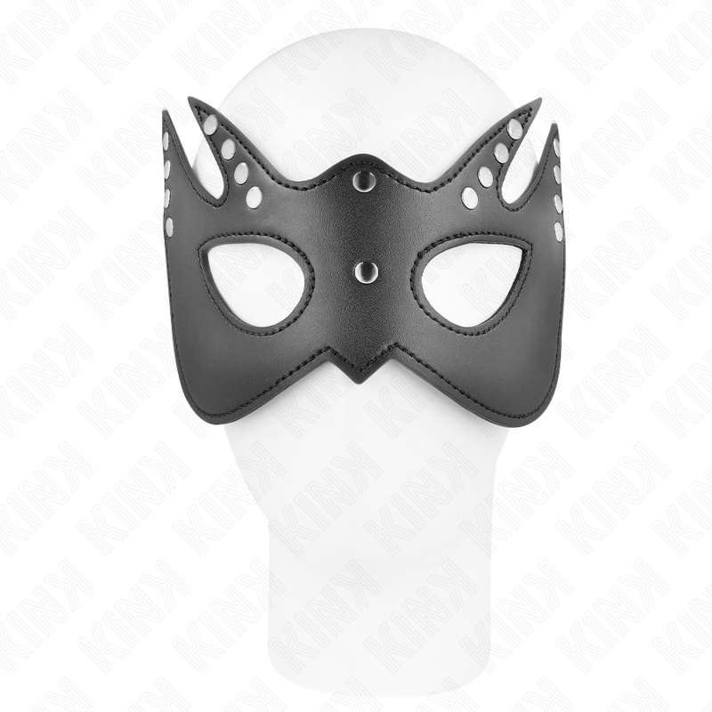 Kink – Masque de chauve-souris avec rivets 23 x 15 cm