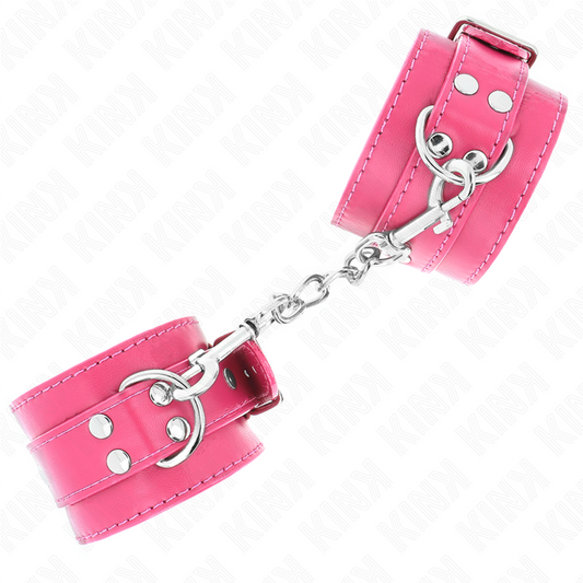 KINK - FUCSIA MUÑEQUERAS WITH DETAILS IN ADJUSTABLE FUCSIA 20-28 CM X 5.5 CM
