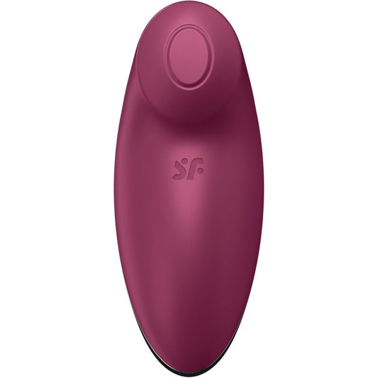 SATISFYER - TAP & CLIMAX 2 VIBRATEUR & STIMULATEUR ROUGE