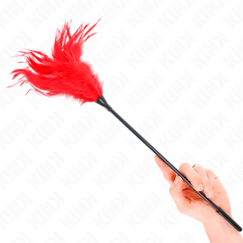 KINK - MULTIPLE FEATHER FOR COSQUILLAS RED 45 CM
