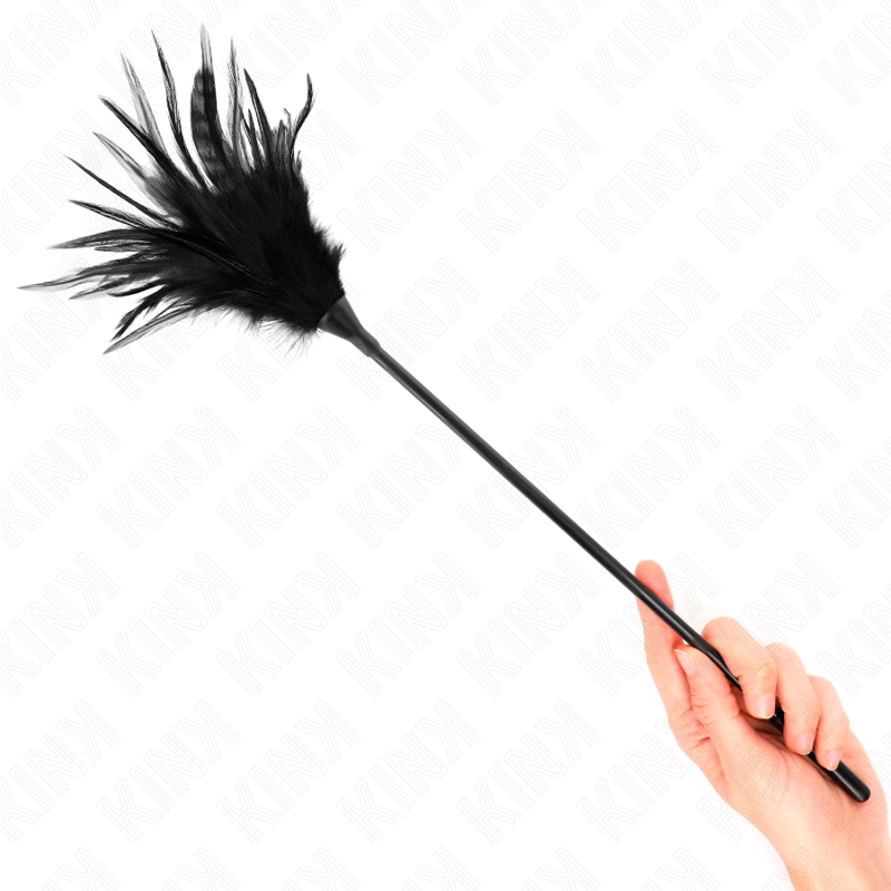 KINK - MULTIPLE PLUMAS FOR COSQUILLAS NEGRO 45 CM