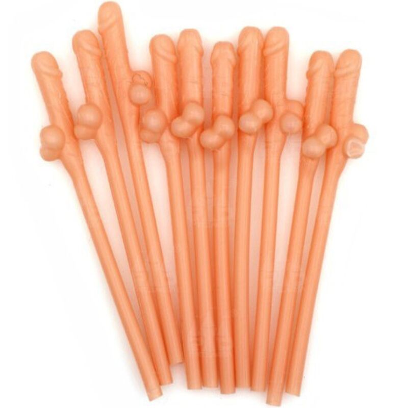 Diablo Picante – 10 pailles en forme de pénis