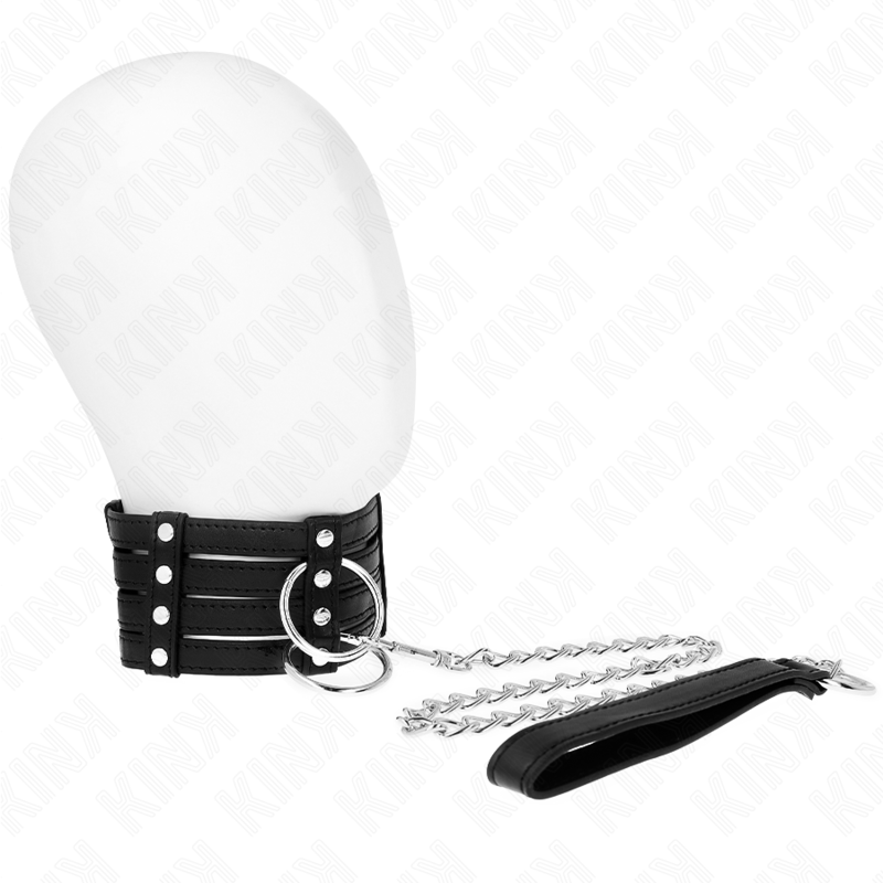 Kink – Collier avec ceinture 65 cm sub style ajustable 35-51 cm x 7 cm