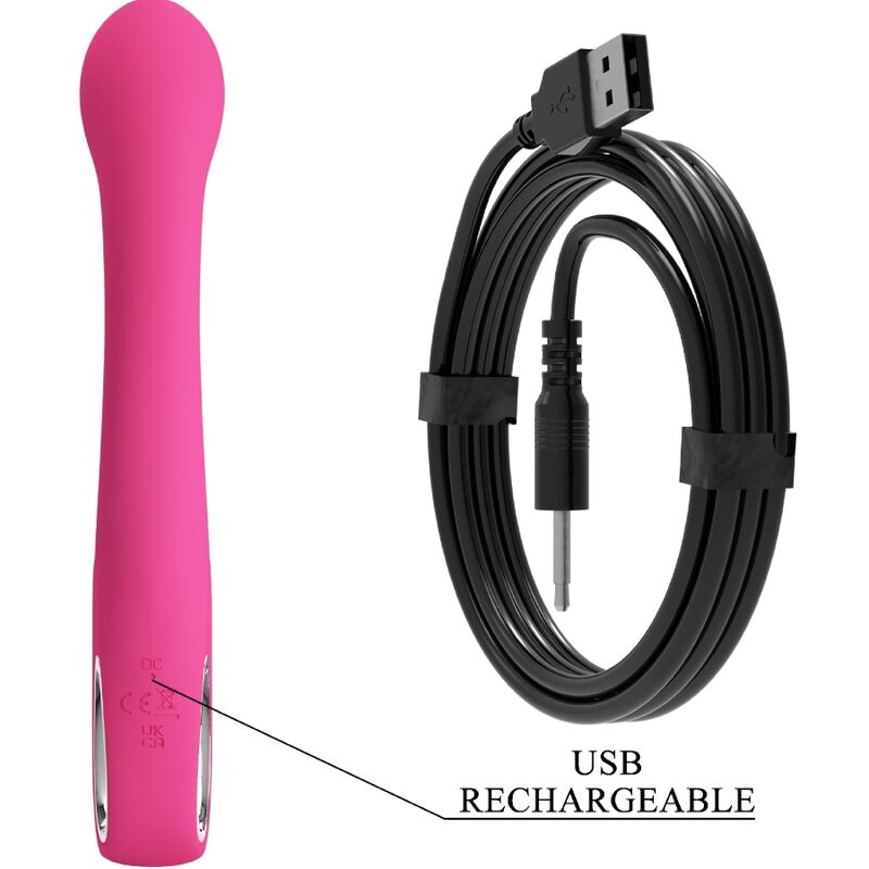 PRETTY LOVE - FRITZ VIBRADOR RABBIT 12 VIBRACIONES PINK