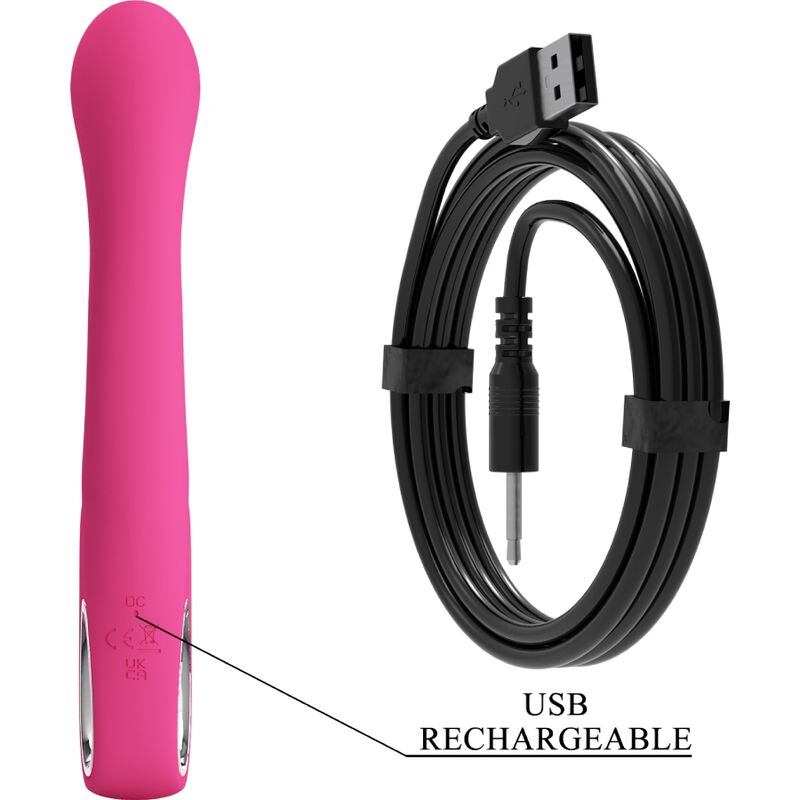 PRETTY LOVE - NOVAK VIBRADOR RABBIT 12 VIBRACIONES PINK