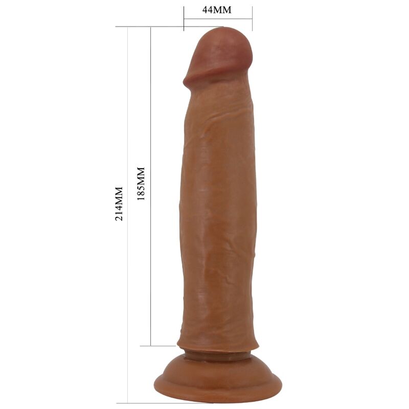 PRETTY LOVE - KEON REAL DILDO 21 CM MULATO