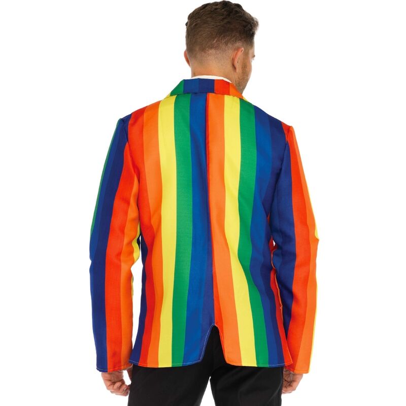 Leg Avenue – Blazer + cravate arc-en-ciel S