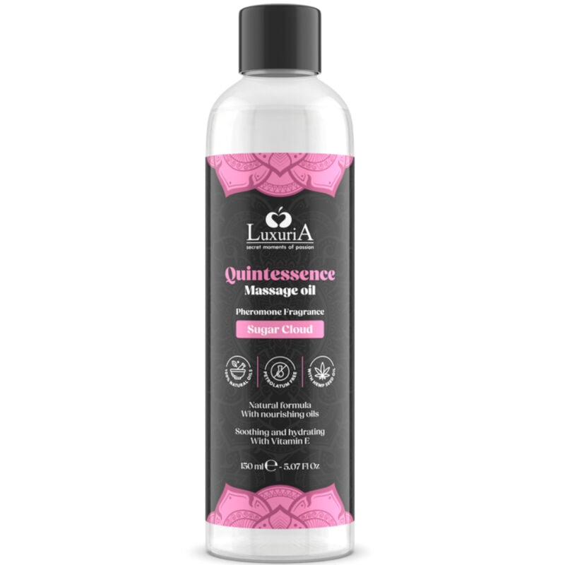 Intimateline Luxuria – Huile de massage nuage de sucre 150 ml