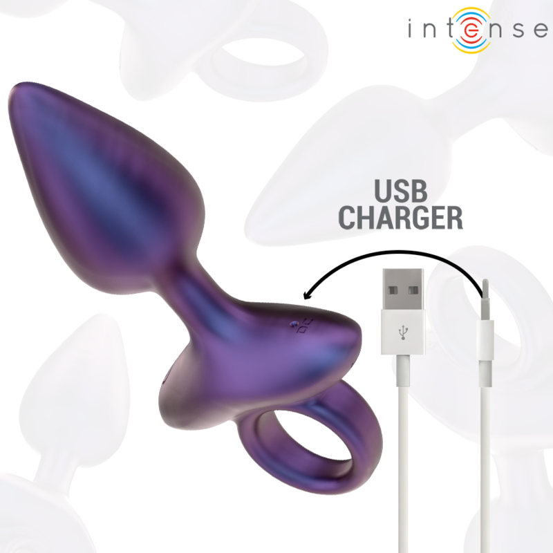 INTENSE - MICHAEL PLUG ANAAL VIBRADOR MODELO 2 BEDIENINGSAFSTANDSBEDIENING