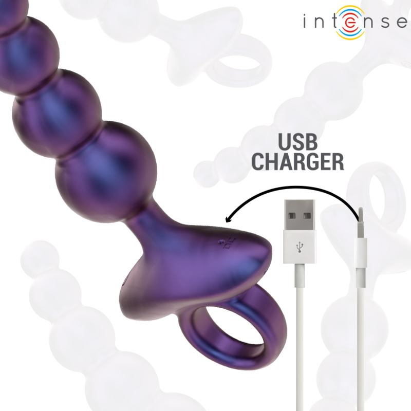 INTENSE - TITO PLUG ANAAL VIBRADOR MODELO 3 BEDIENINGSAFSTANDSBEDIENING