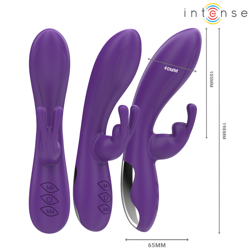 Intense – Randall vibrateur rabbit 10 vibrations violet