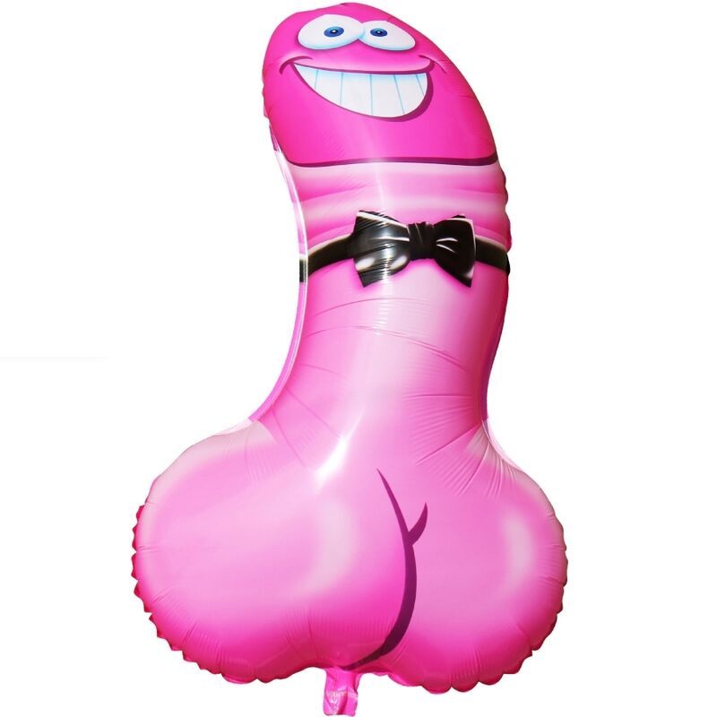 Diablo Picante – Ballon de fête rose en forme de pénis