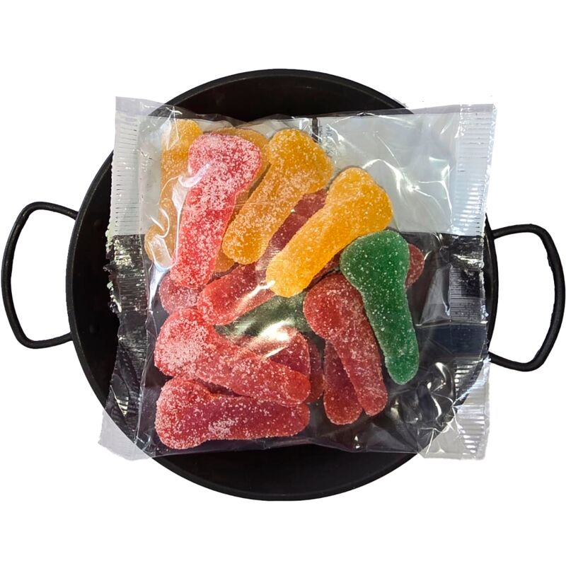 Diablo Picante – Bonbons au sucre croquer en forme de pénis dans différentes saveurs